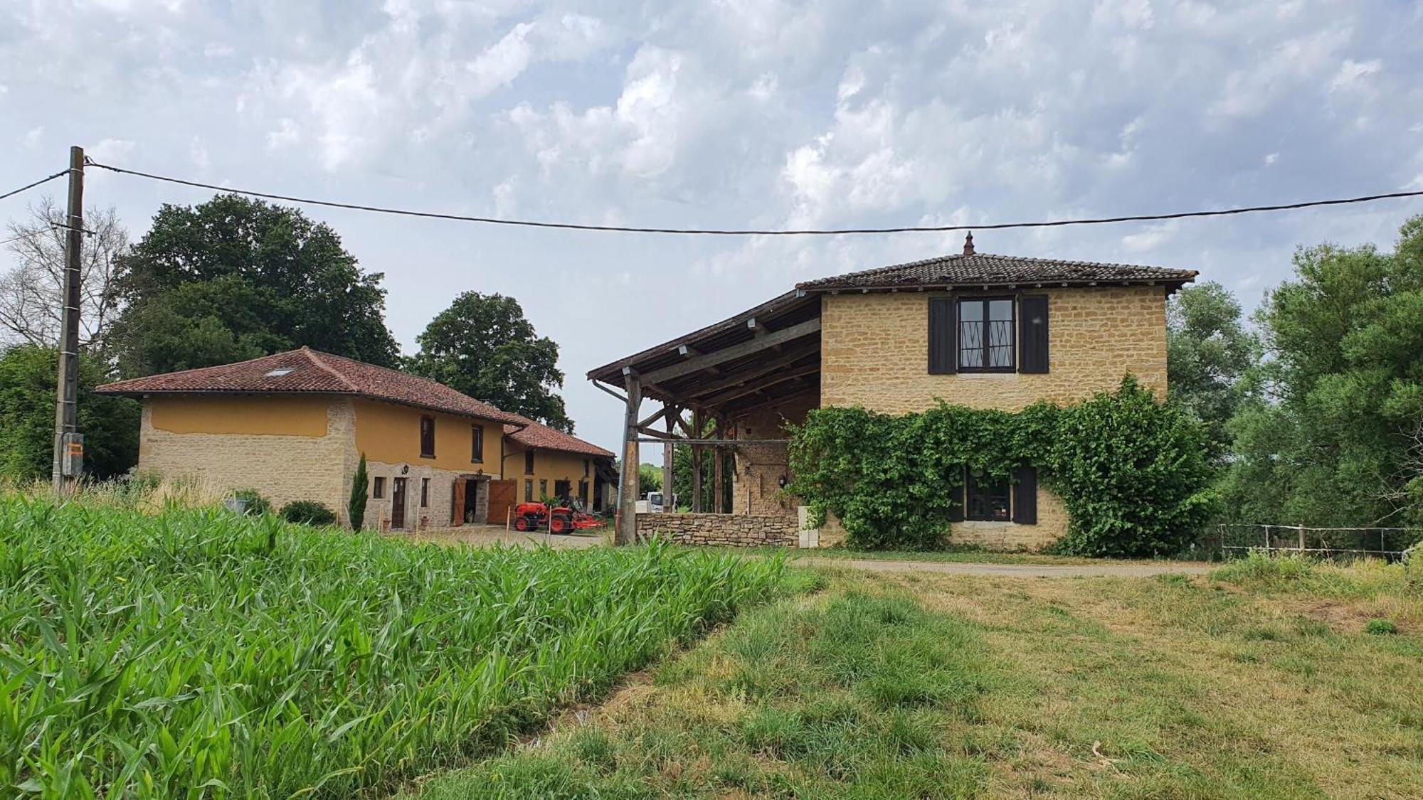 Bed and Breakfast Le Moulin Du Fay Villemotier Exterior foto